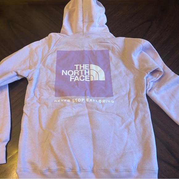 THE NORTH FACE Women's Box NSE Pullover Hoodie Lavender Fog, Small New - Picture 3 of 9